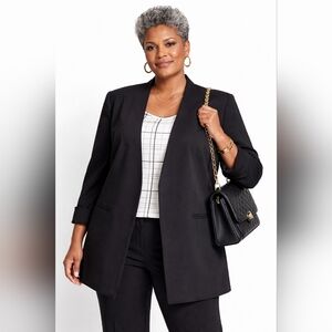 Calvin Klein Plus Size Open Front Blazer – 22W NWT